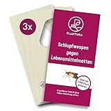 Plantura Schlupfwespen gegen Lebensmittelmotten, 3 Karten à 3 Lieferungen, wirksam &...