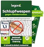 Legona® - Schlupfwespen gegen Kleidermotten / 12x Trigram-Karte à 5...