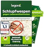 Legona® - Schlupfwespen gegen Lebensmittelmotten / 5X Trigram-Karte à 3...