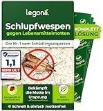 Legona® - Schlupfwespen gegen Lebensmittelmotten / 4x Trigram-Karte à 3...